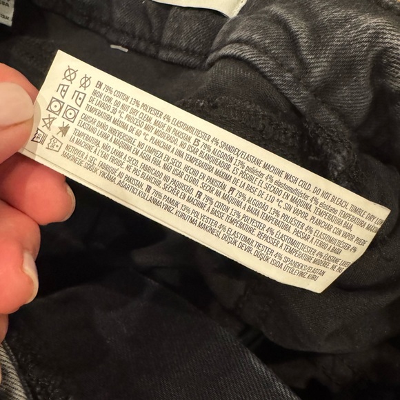 Women’s curvy Straight  “vintage black” Jeans with stretch🖤cute & very comfy🖤 - Picture 9 of 13